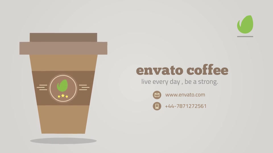 Morning Coffee Logo - Download Videohive 9499801