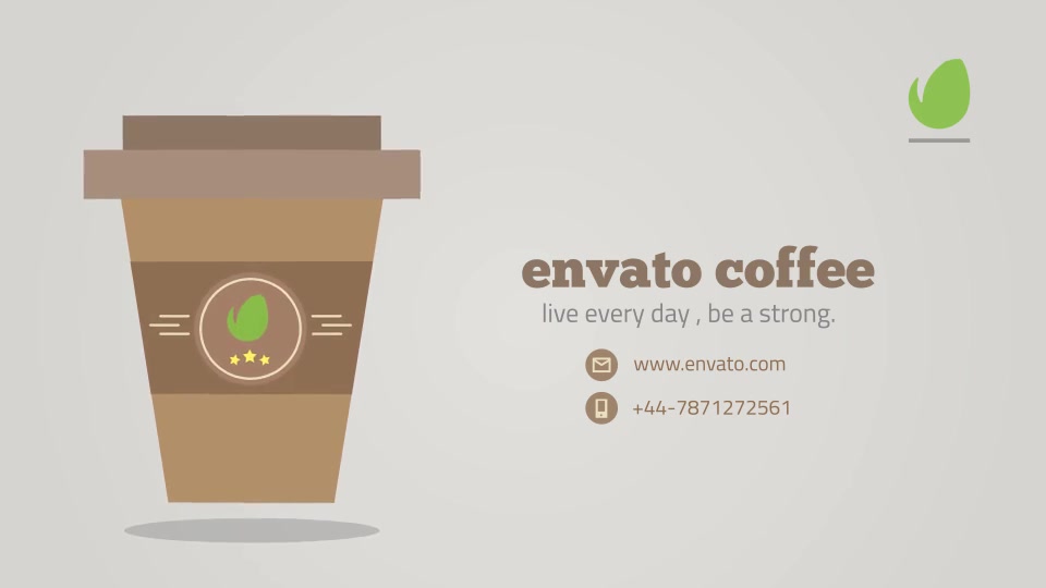 Morning Coffee Logo - Download Videohive 9499801