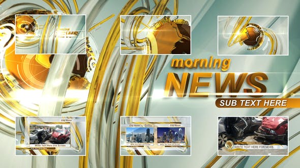 Morning News Intro - Download 23475763 Videohive