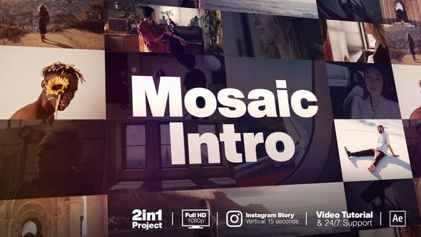 Mosaic Intro - Videohive 31496131 Download