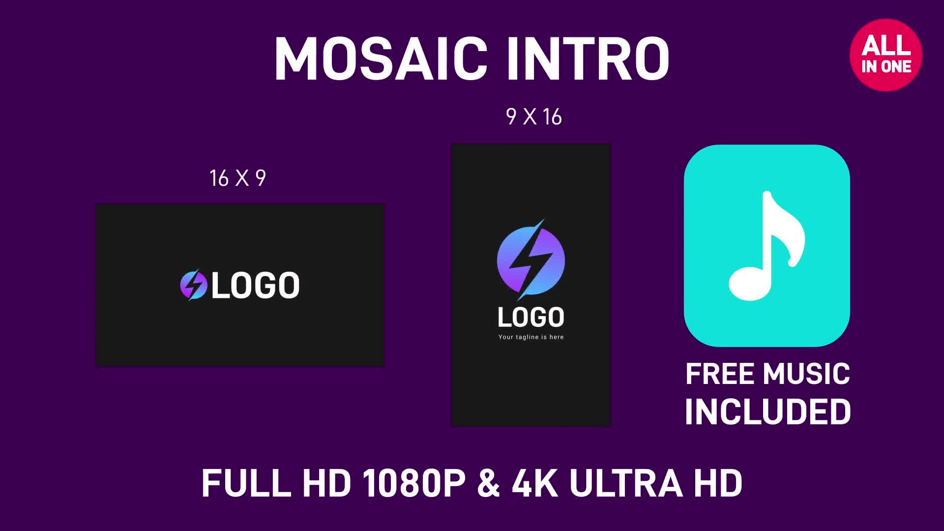 Mosaic Intro Videohive 33065272 After Effects Image 10