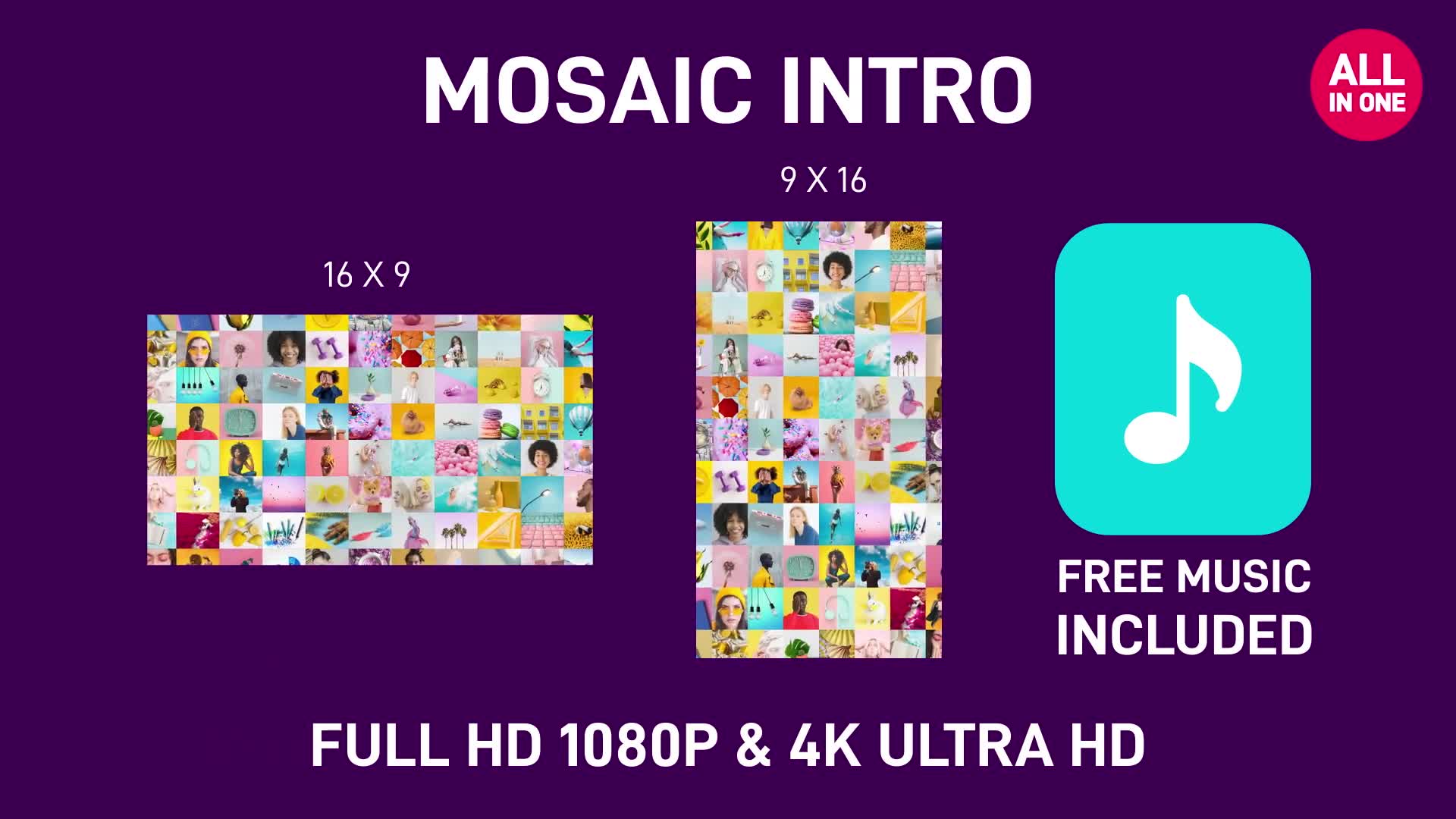 Mosaic Intro Videohive 33065272 After Effects Image 9