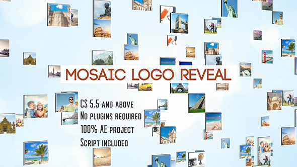 Mosaic Logo Reveal - Download Videohive 19756238