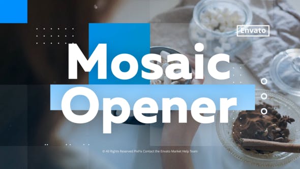 Mosaic Opener DaVinci Resolve - Download 36145896 Videohive