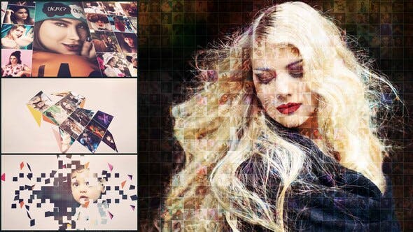 Mosaic Photo Animation - Videohive Download 27441883