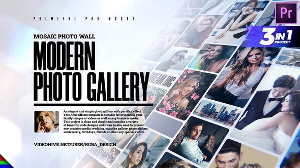 Mosaic Photo Gallery - Download Videohive 33502287