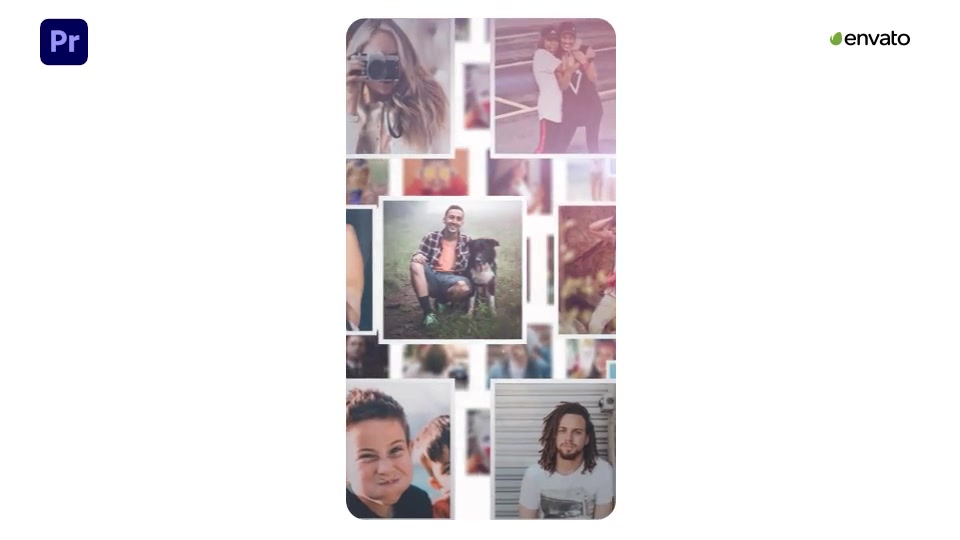 Mosaic Photo Gallery Vertical Videohive 33703616 Premiere Pro Image 3