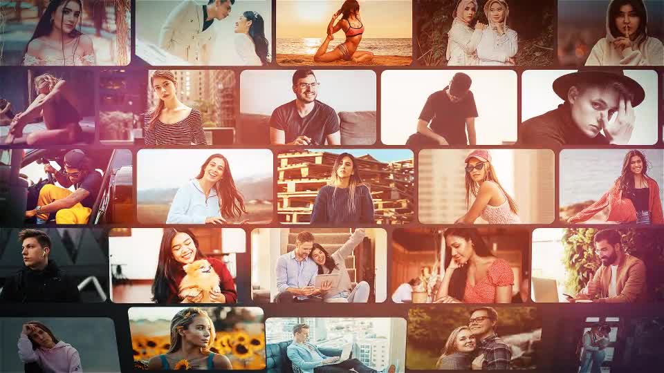 Mosaic Photo Memory // Mosaic Photo Wall Videohive 37654796 After Effects Image 1