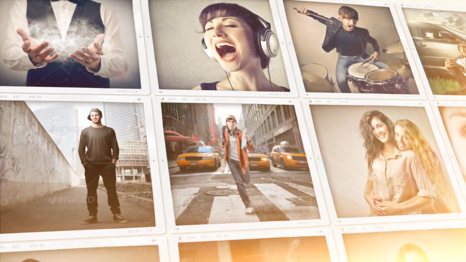 Mosaic Pop Photos Displays - Download Videohive 15104213