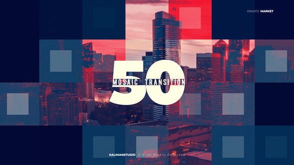 Mosaic Transitions - Download 26141664 Videohive