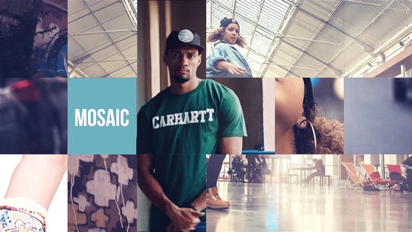 Mosaic Video Opener - Videohive 28154564 Download