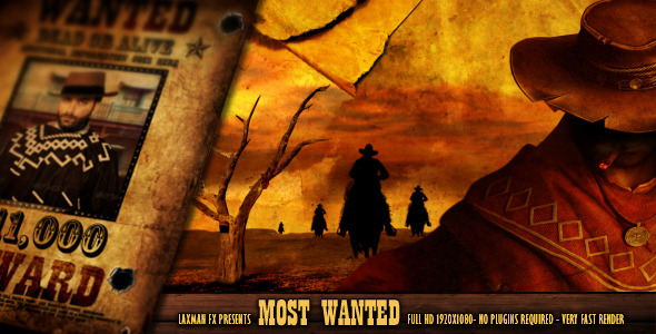 Most Wanted - Download Videohive 4280259