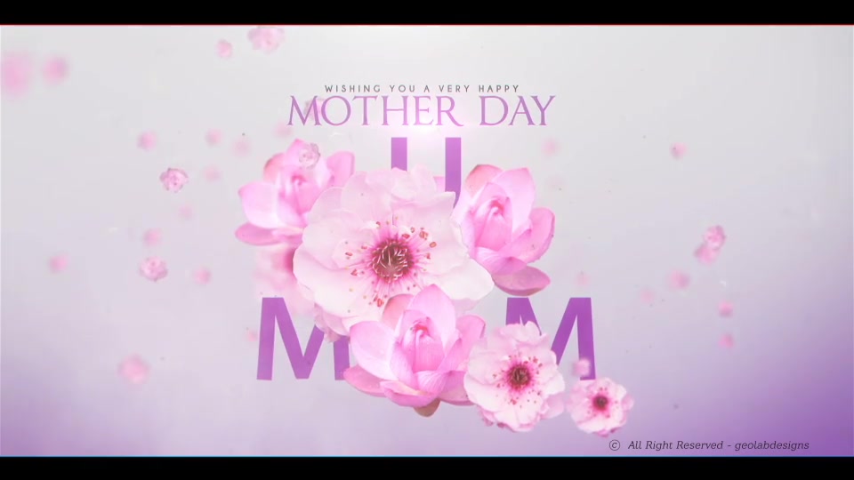 Mother Day Titles l Mother Day Wishes l Mother Day Template l World Best MOM l MUM Wishes Videohive 25795320 After Effects Image 9