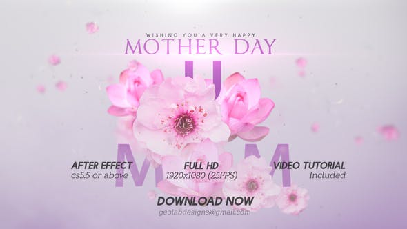 Mother Day Titles l Mother Day Wishes l Mother Day Template l World Best MOM l MUM Wishes - Download Videohive 25795320