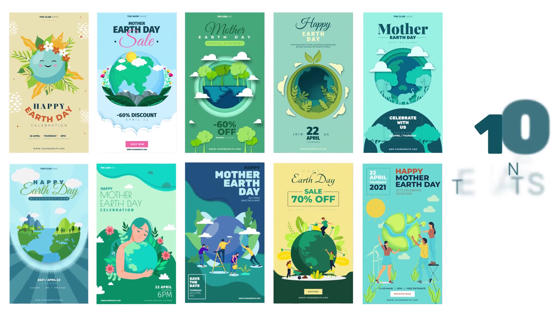 Mother Earth Day Instagram Stories B27 Videohive 31509375 After Effects Image 2