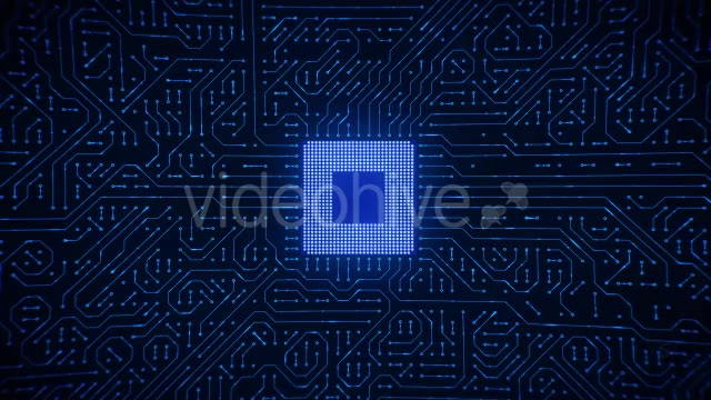 Motherboard CPU Circuits Loop - Download Videohive 19773304