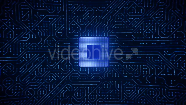 Motherboard CPU Circuits Loop - Download Videohive 19773304