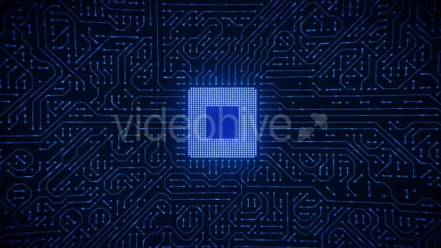 Motherboard CPU Circuits Loop - Download Videohive 19773304