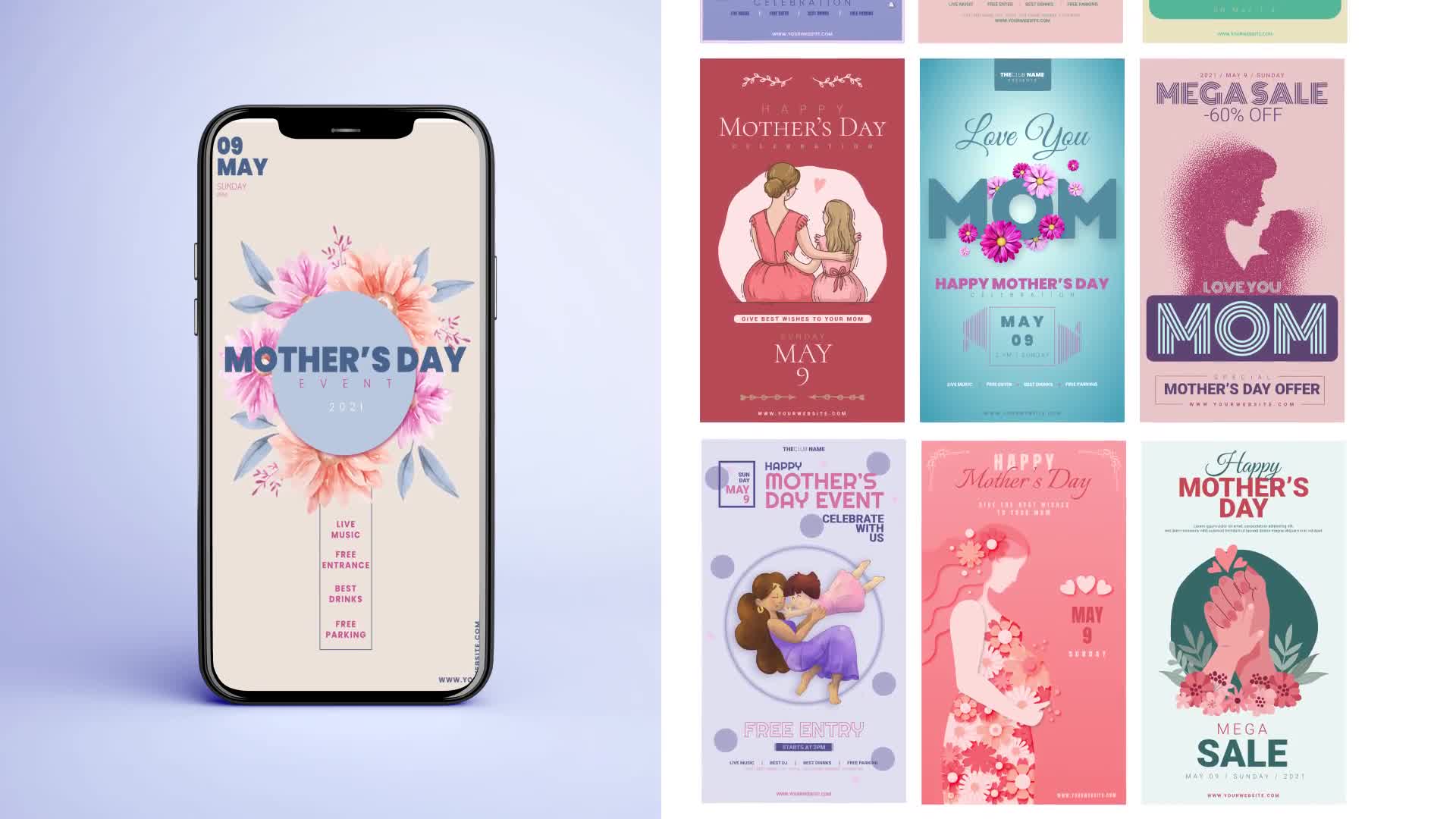Mothers Day Instagram Stories B32 Videohive 31575111 After Effects Image 11
