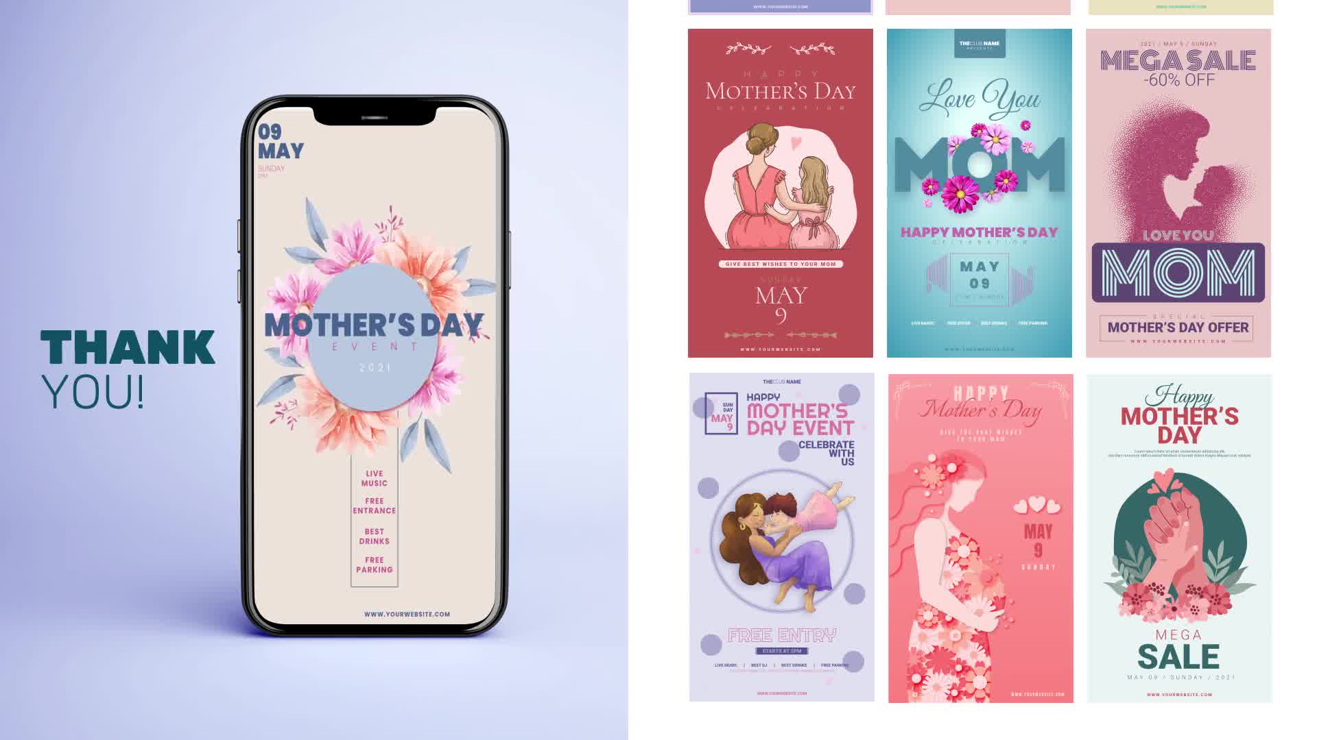 Mothers Day Instagram Stories B32 Videohive 31575111 After Effects Image 12