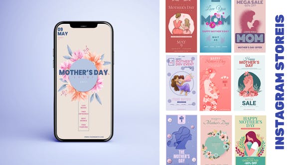 Mothers Day Instagram Stories B32 - 31575111 Videohive Download