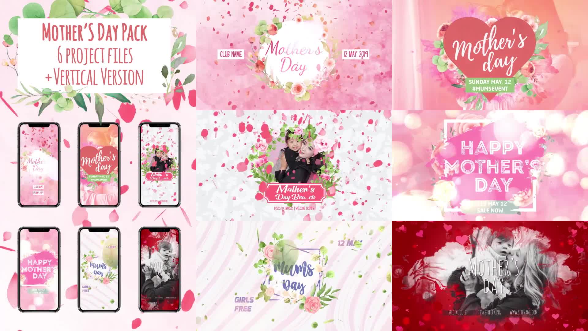 Mothers Day Package Videohive 23769622 After Effects Image 1
