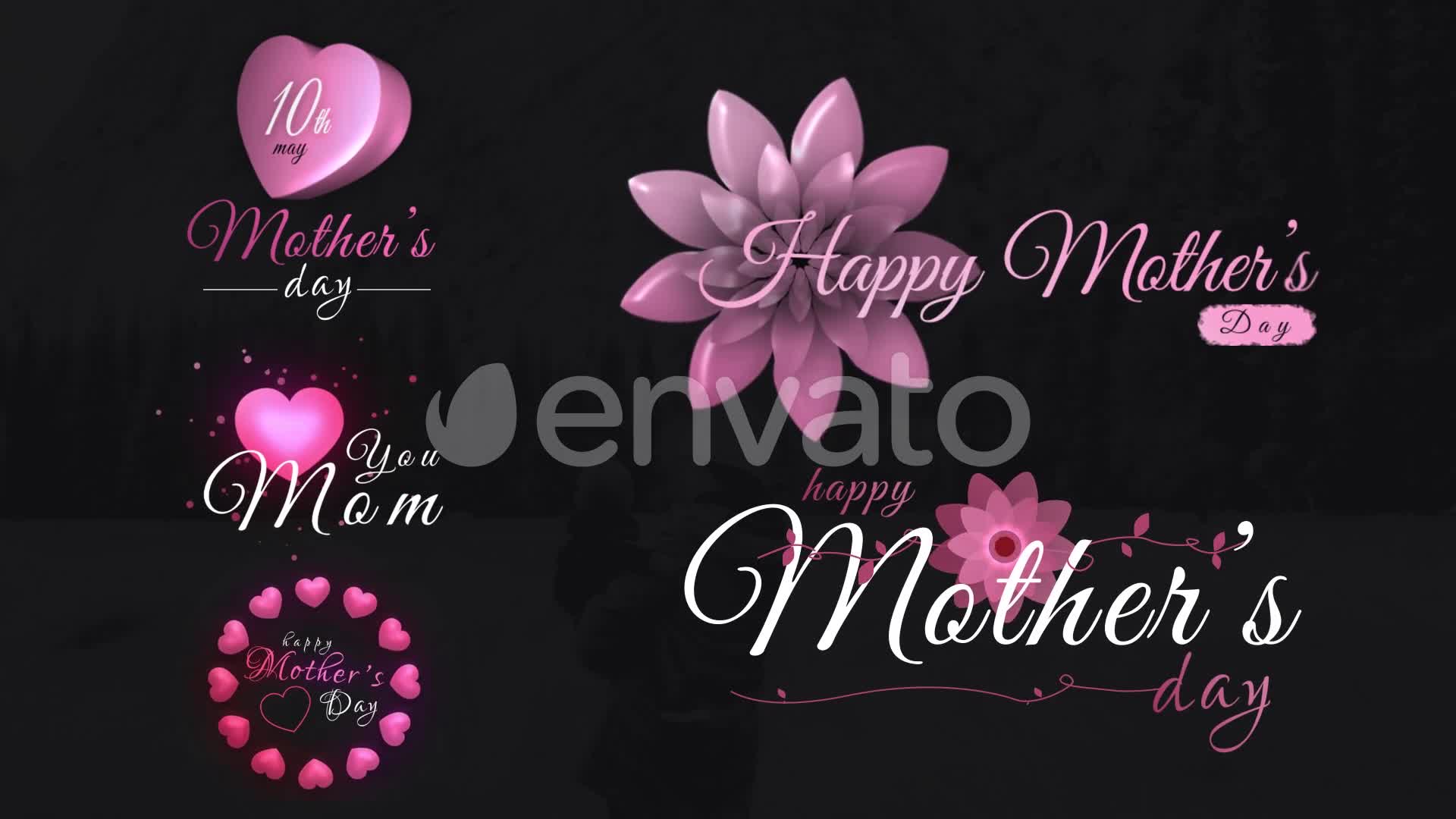 Mothers Day Sweet Titles Videohive 26603323 After Effects Image 13