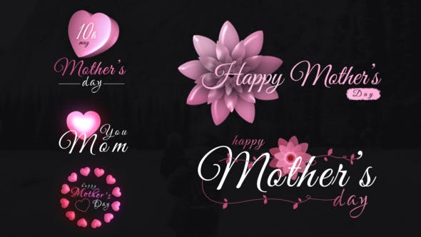 Mothers Day Sweet Titles - Download 26603323 Videohive