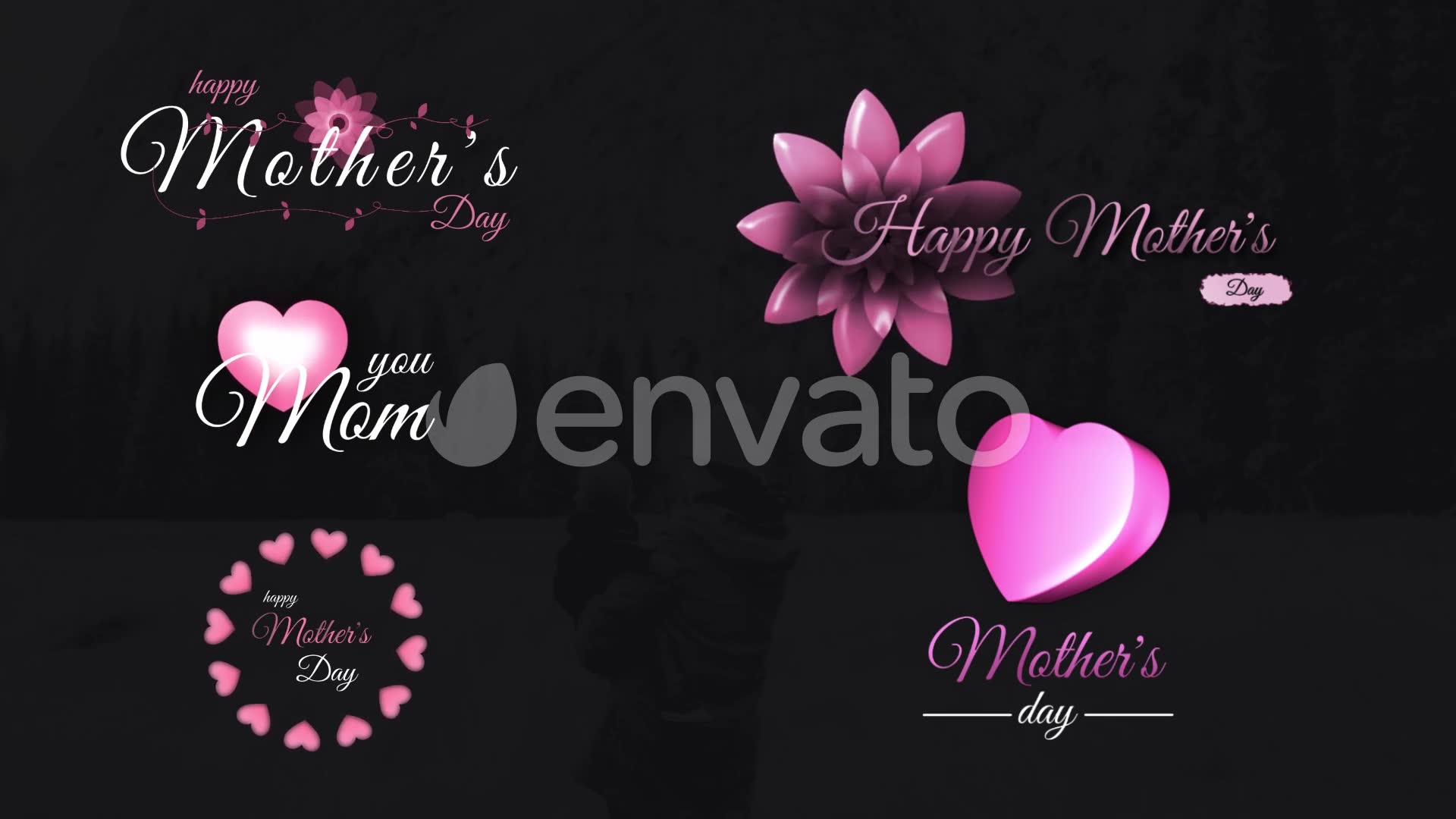 Mothers Day Sweet Titles Final Cut Pro Videohive 26622670 Apple Motion Image 2