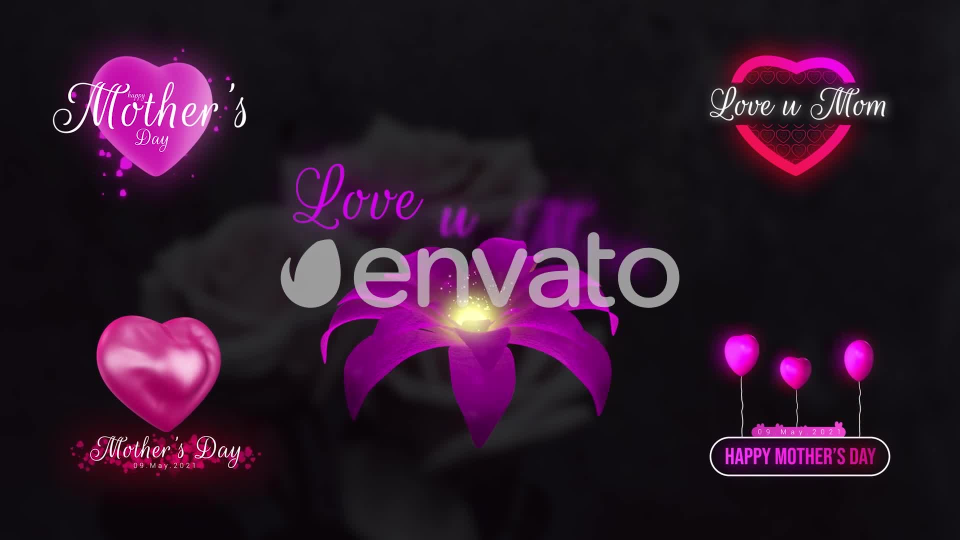 Mothers Day Unique Titles Videohive 31809595 After Effects Image 1