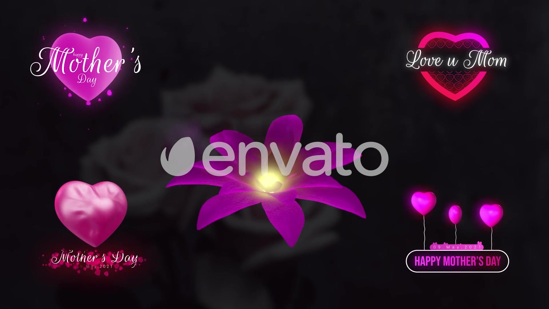 Mothers Day Unique Titles Videohive 31809595 After Effects Image 12