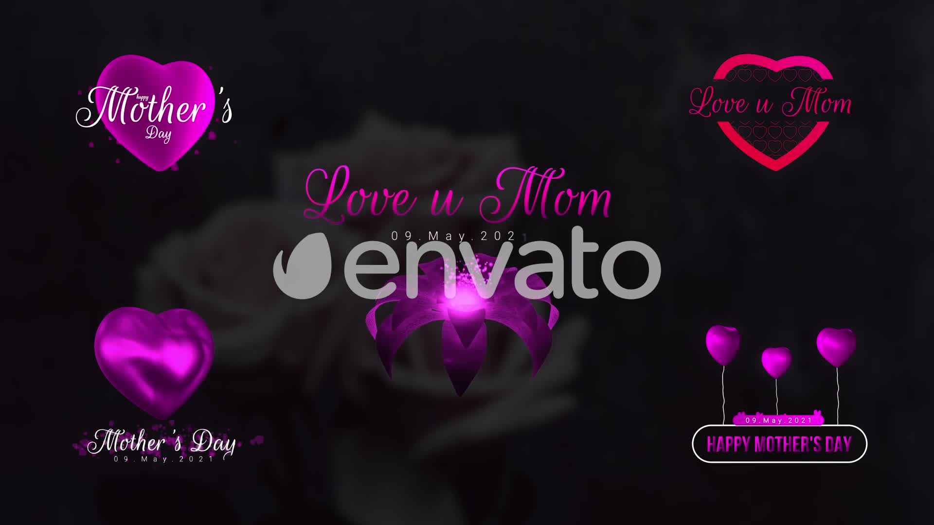 Mothers Day Unique Titles Videohive 31809668 Apple Motion Image 1