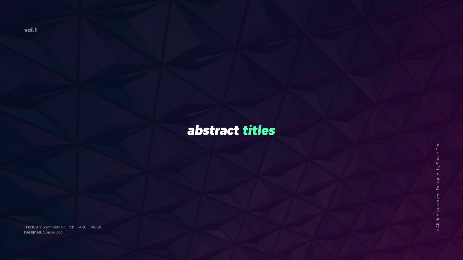 Motion Abstract Titles | Premiere Pro Videohive 24783495 Premiere Pro Image 1