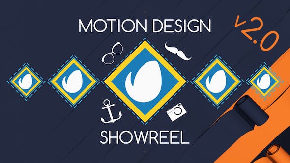 Motion Design Showreel Logo Opener - 19865075 Download Videohive