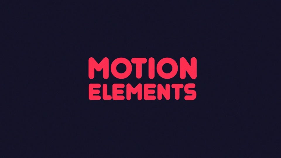 Motion Elements - Download Videohive 19059416