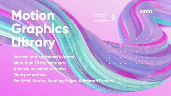 Motion Graphics Library - 22863658 Videohive Download