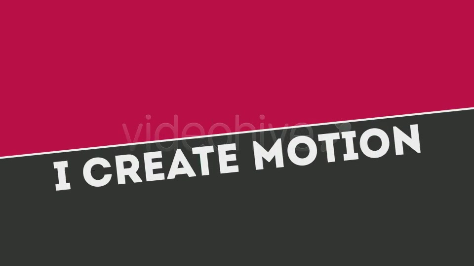 Motion Portfolio - Download Videohive 1860090