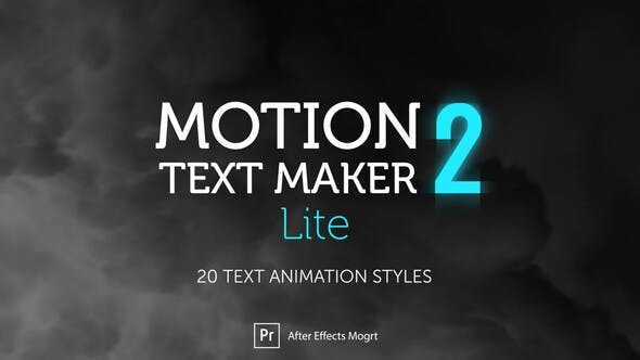 Motion Text Maker 2 Mogrt - 35846493 Videohive Download