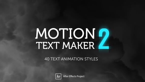 Motion Text Maker 2 - Videohive 35846444 Download