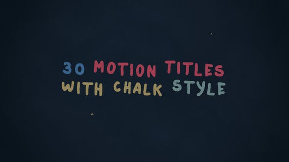 Motion Titles - 22988165 Videohive Download