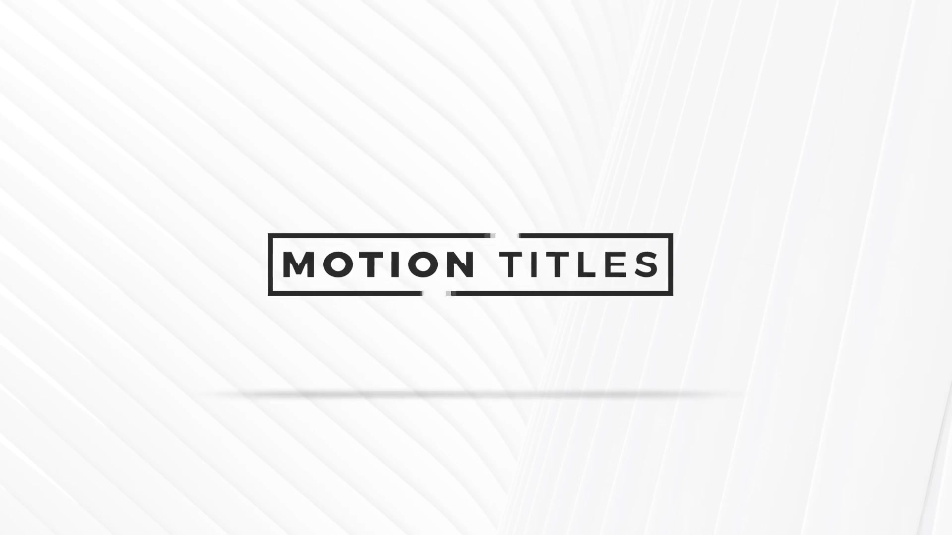 Motion Titles - Download Videohive 20743514