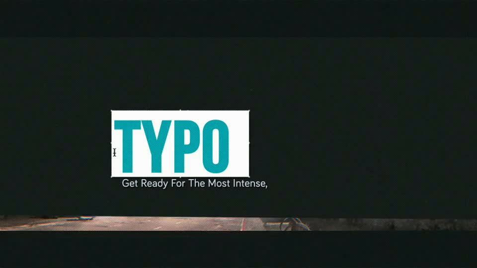Motion Typography Glitch Titiles - Download Videohive 8167483