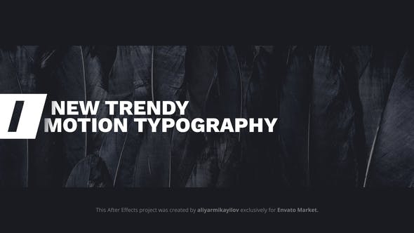 Motion Typography - Videohive 31902619 Download