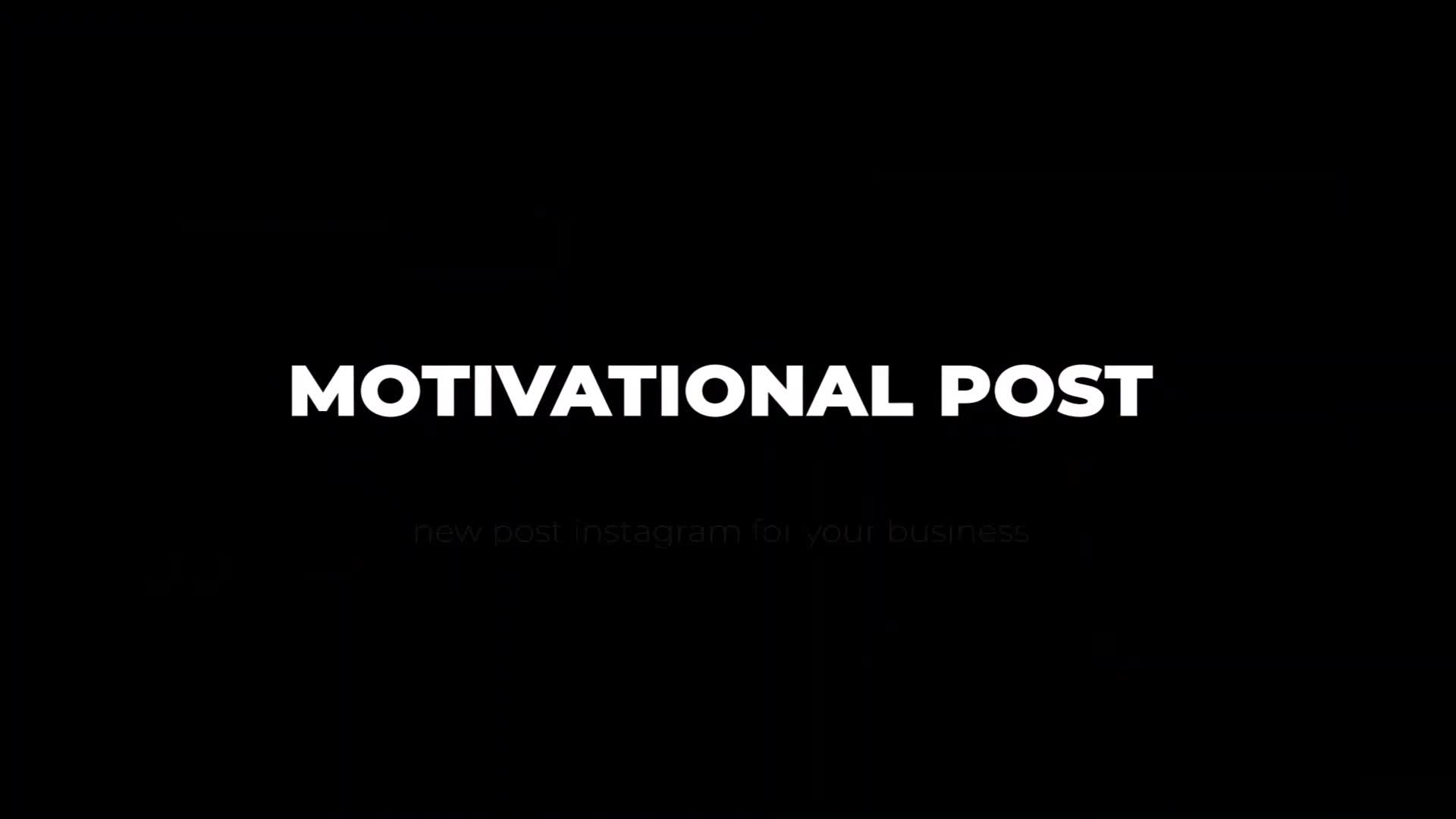 Motivational Phrases Post Instagram Videohive 33113874 After Effects Image 10