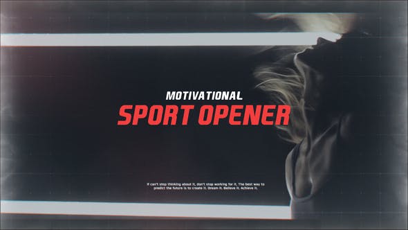 Motivational Sport Opener - Videohive Download 24585998