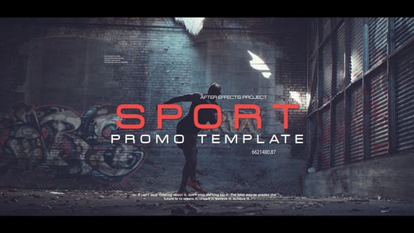 Motivational Sport Promo - Videohive 36874073 Download