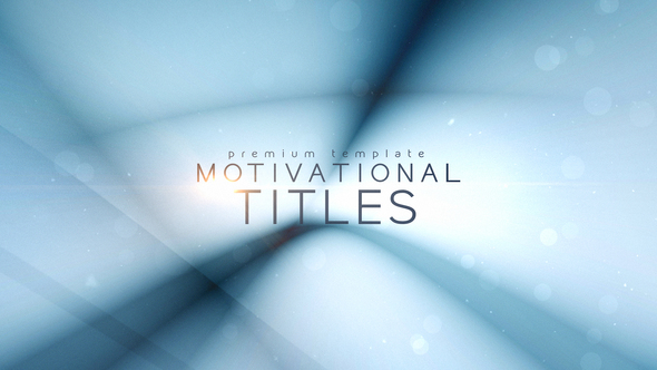 Motivational Titles - Download Videohive 21835670