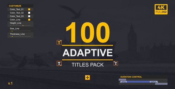 MoType | Adaptive Titles Pack - Download Videohive 19813440