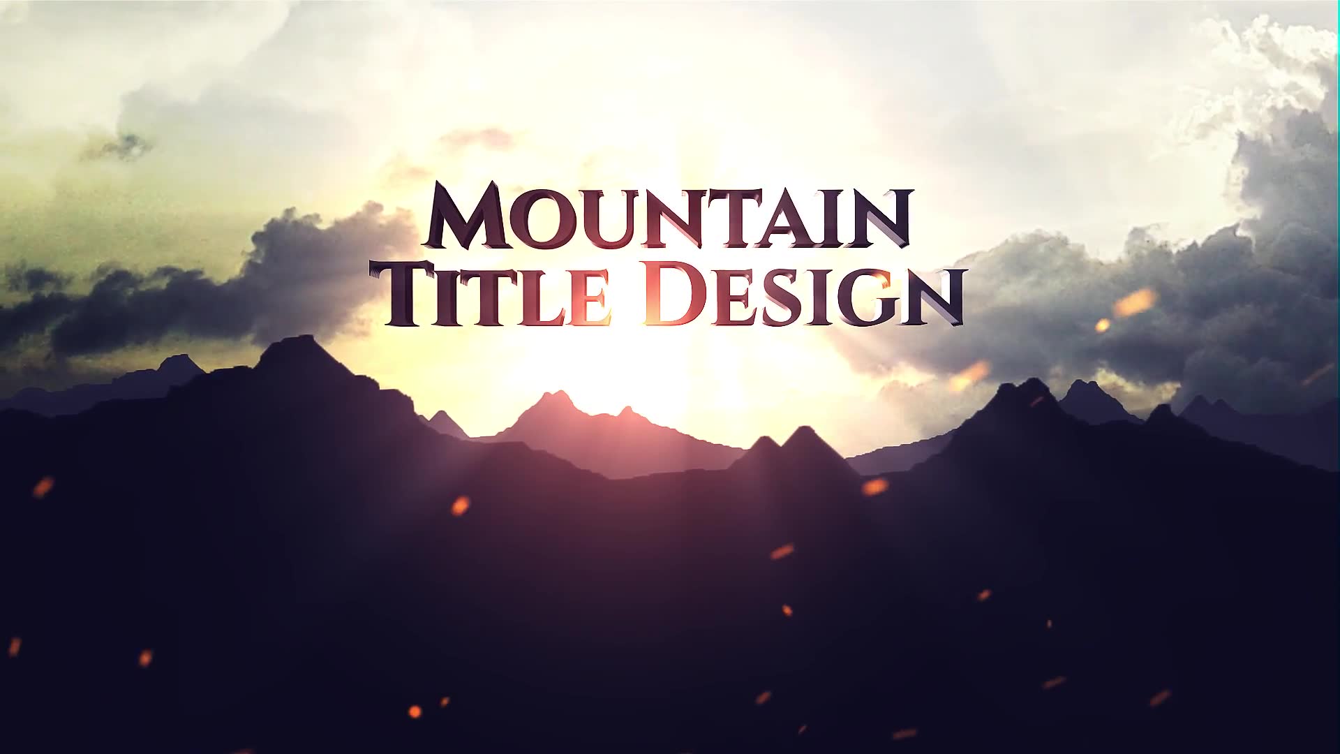 Mountain Title Videohive 22847356 Premiere Pro Image 2