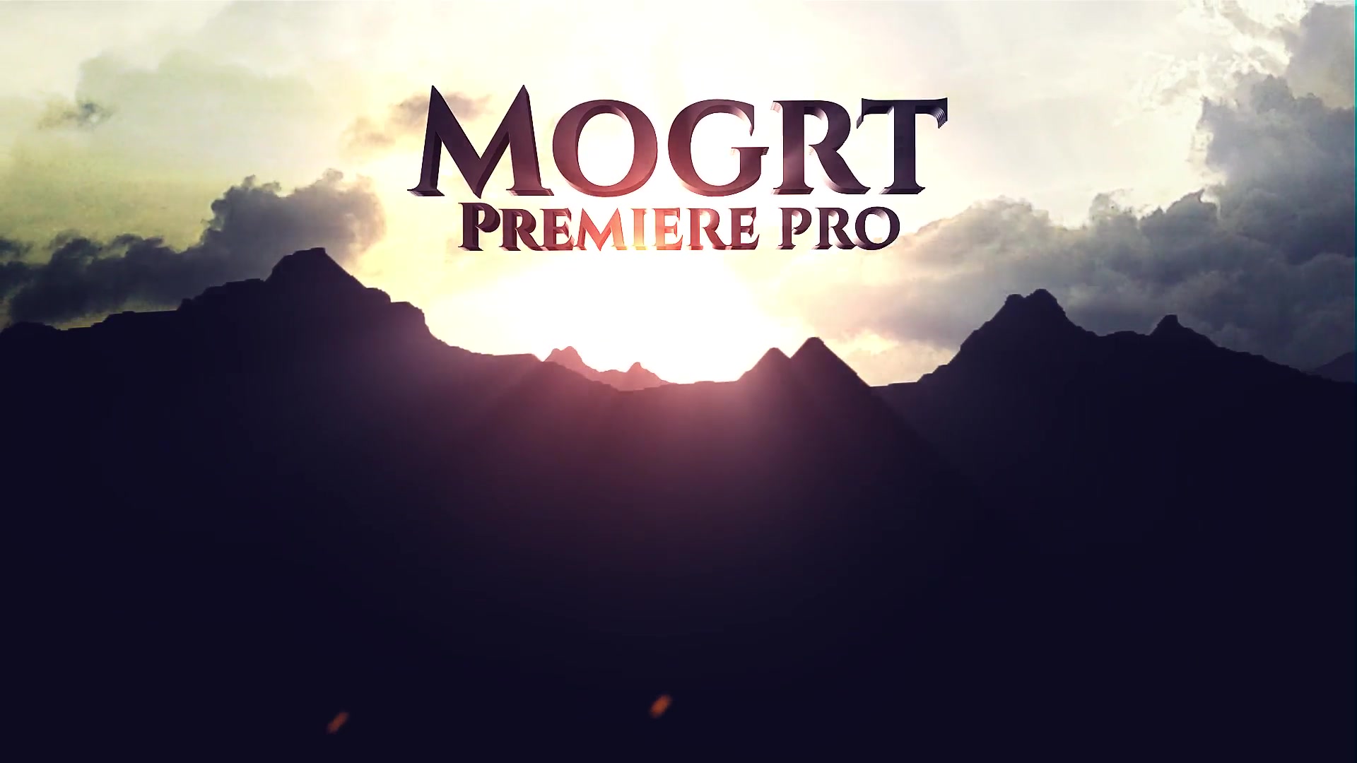 Mountain Title Videohive 22847356 Premiere Pro Image 4